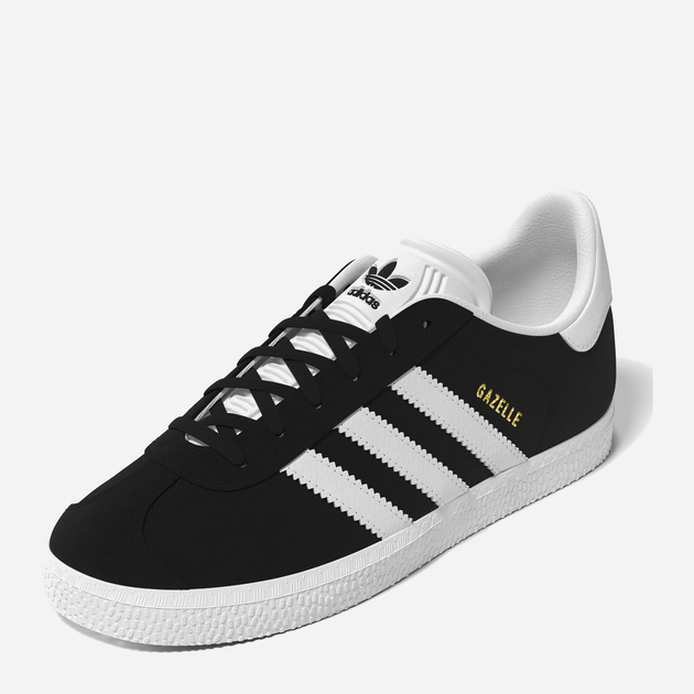 Sneakersy dziecięce dla dziewczynki adidas Originals Gazelle J BB2502 35.5 (3.5UK) Czarne (4057284000000) - obraz 6