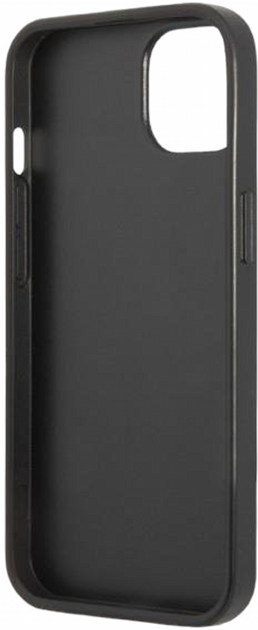 Панель CG Mobile Karl Lagerfeld Saffiano Plaque для Apple iPhone 13 Black (3666339048938) - зображення 2