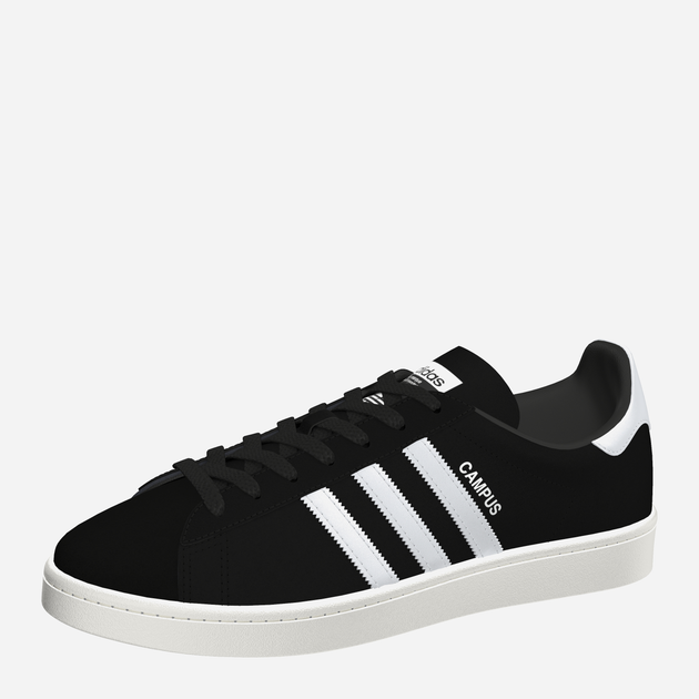 Чоловічі кеди низькі adidas Campus BZ0084 44 (UK 9.5) Чорні (4058025717973) - зображення 3