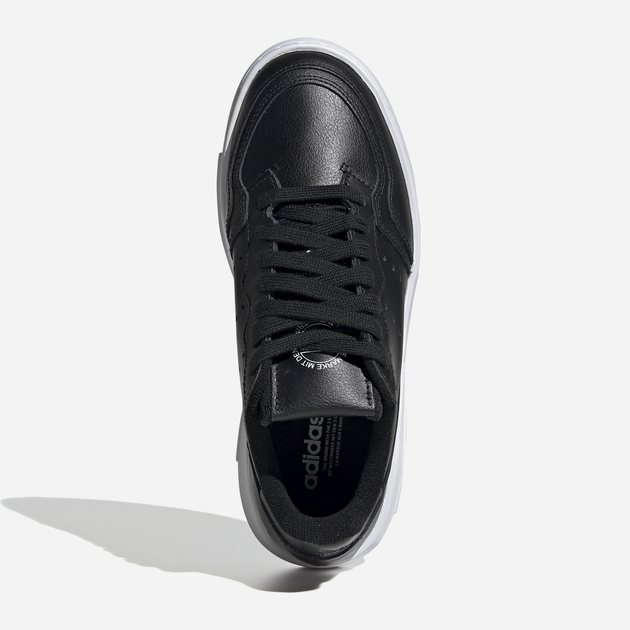 Sneakersy chłopięce adidas Supercourt J EE7727 36.5 (4UK) Czarne (4061616354457) - obraz 7