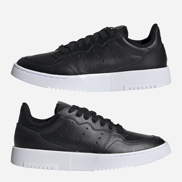 Sneakersy chłopięce adidas Supercourt J EE7727 37 (4.5UK) Czarne (4061616354426) - obraz 3