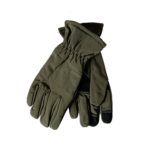 Рукавиці ТТХ Тактичні з пальцями Softshell олива XL (00-00013272) - зображення 1