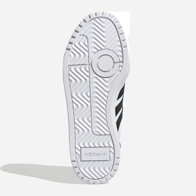 Підліткові кеди для дівчинки adidas Team Court J EF6815 35.5 (3.5UK) Білі з чорним (4062053001065) - зображення 7