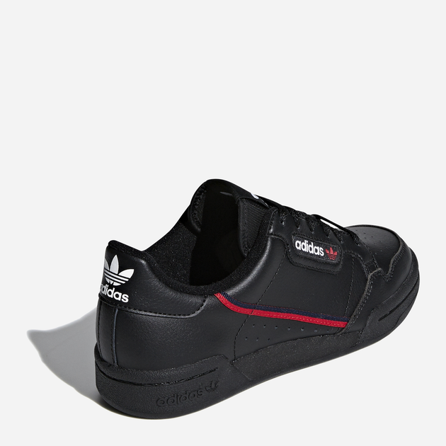 Підліткові шкіряні кеди для хлопчика adidas Originals Continental 80 J F99786 35.5 Чорні (4060516154198) - зображення 6