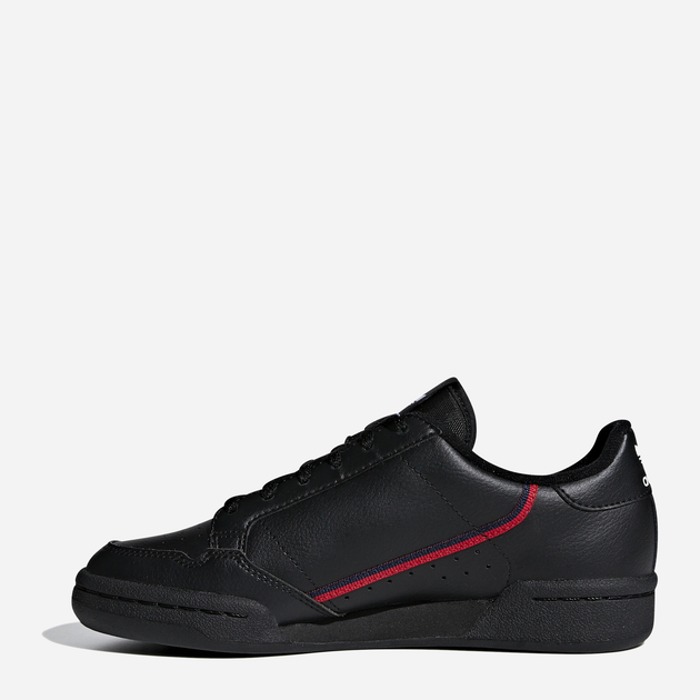 Підліткові шкіряні кеди для хлопчика adidas Originals Continental 80 J F99786 38.5 Чорні (4060516154266) - зображення 4