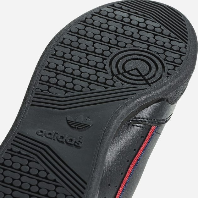 Підліткові шкіряні кеди для хлопчика adidas Originals Continental 80 J F99786 37.5 Чорні (4060516154204) - зображення 12