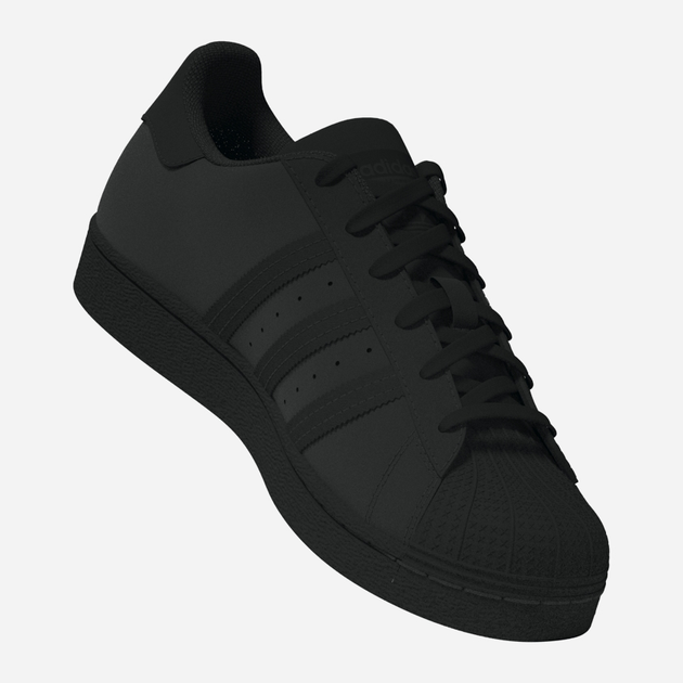 Trampki damskie do kostki adidas Originals Superstar J FU7713 37.5 (4.5UK) Czarne (4062056554926) - obraz 9
