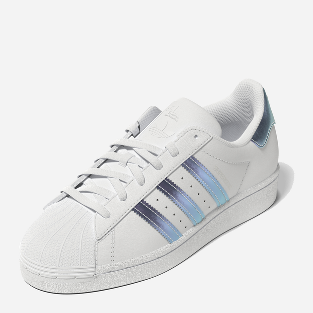 Sneakersy dziecięce dla dziewczynki adidas Originals Superstar J FV3139 38 (5UK) Białe (4062056493393) - obraz 5