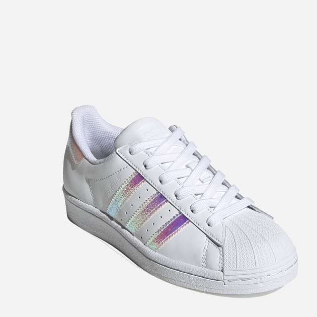 Trampki dziecięce dla dziewczynki Adidas Superstar J FV3139 36.5 (UK 4.5) Białe (4062056493348) - obraz 2