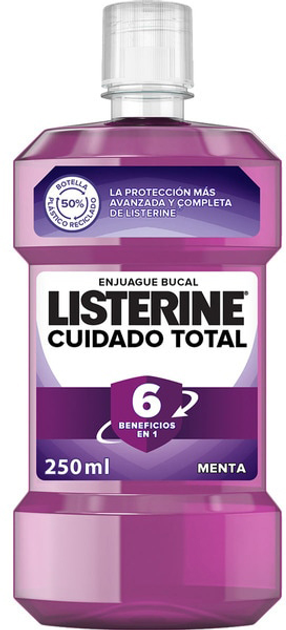 Eliksir ustny Enjuague Listerine Cuidado Total 250 ml (3574661648002) - obraz 1