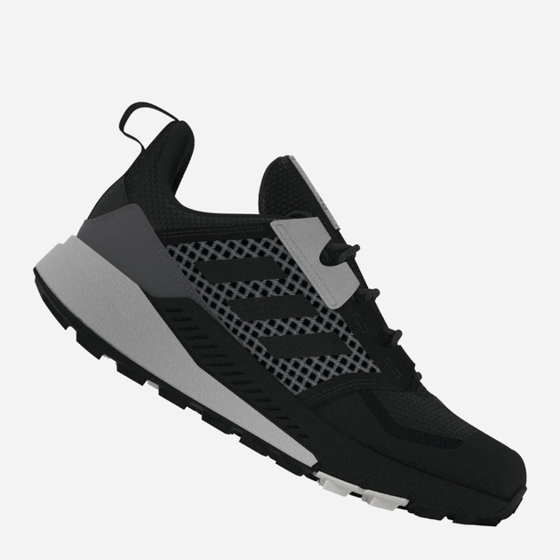 Підліткові трекінгові кросівки для хлопчика Adidas Terrex Trailmaker RAIN.RDY K FW9327 38.5 (5.5UK) Чорні (4062062752460) - зображення 9
