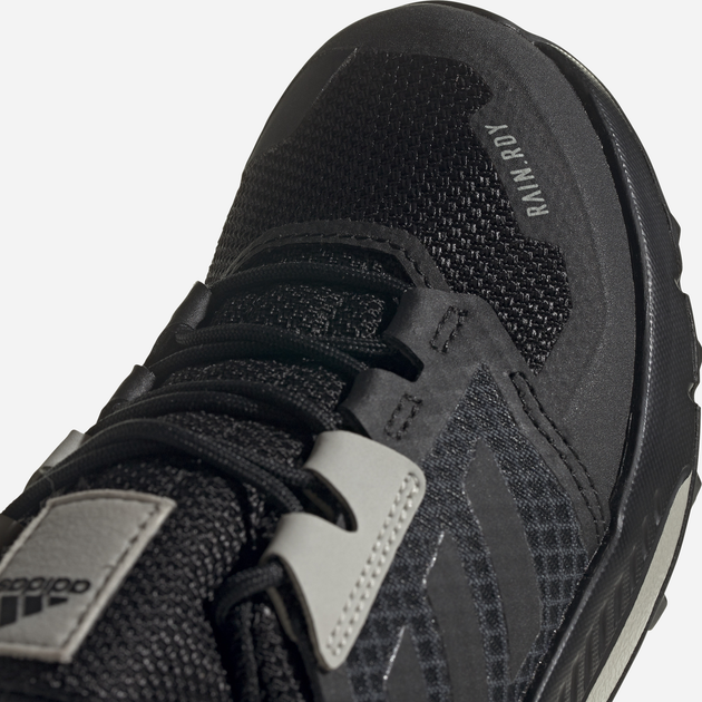 Підліткові трекінгові кросівки для хлопчика Adidas Terrex Trailmaker RAIN.RDY K FW9327 38.5 (5.5UK) Чорні (4062062752460) - зображення 17