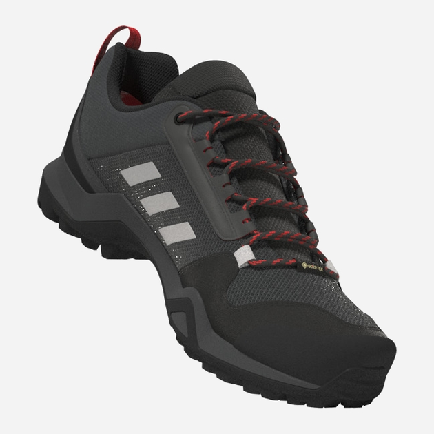 Buty trekkingowe męskie z membraną adidas Terrex AX3 GTX FX4568 43.5 (UK 9) Czarne z czerwonym (4064036564420) - obraz 7