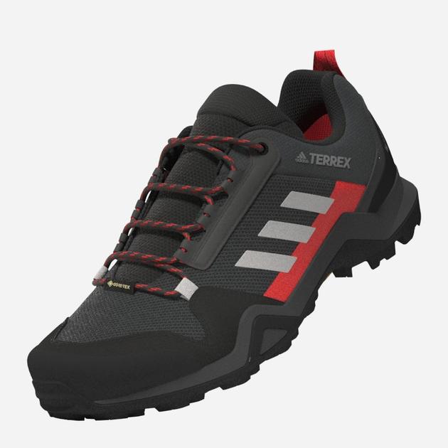 Buty trekkingowe męskie z membraną adidas Terrex AX3 GTX FX4568 44 (UK 9.5) Czarne z czerwonym (4064036564352) - obraz 5