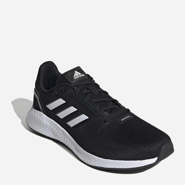 Buty do biegania męskie po asfalcie Adidas Runfalcon 2.0 FY5943 40.5 Czarne (4064041452897) - obraz 2