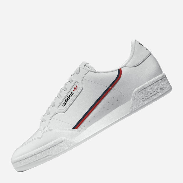 Sneakersy męskie do kostki adidas Originals Continental 80 G27706 43 (UK 10) Białe (4060516415985) - obraz 5