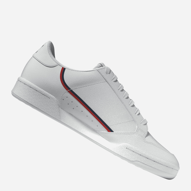Sneakersy męskie do kostki adidas Originals Continental 80 G27706 45.5 (UK 10.5) Białe (4060516415909) - obraz 8