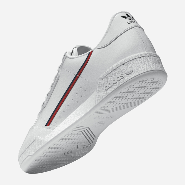 Sneakersy męskie do kostki adidas Originals Continental 80 G27706 43 (UK 10) Białe (4060516415985) - obraz 9