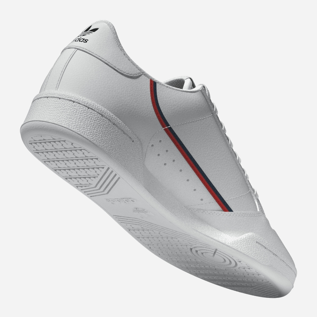 Sneakersy męskie do kostki adidas Originals Continental 80 G27706 43 (UK 10) Białe (4060516415985) - obraz 11