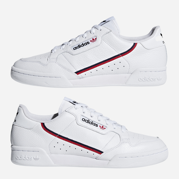 Чоловічі кеди низькі adidas Originals Continental 80 G27706 46 (UK 11) Білі (4060516415848) - зображення 18