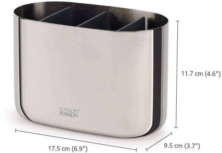 Органайзер для ванной комнаты JOSEPH JOSEPH EasyStore Luxe Large Stainless Steel (70581) - изображение 8