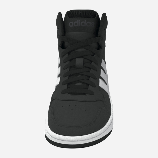 Підліткові черевики для хлопчика adidas Hoops Mid 3.0 K GW0402 39.5 (6UK) Чорні (4065418336161) - зображення 5