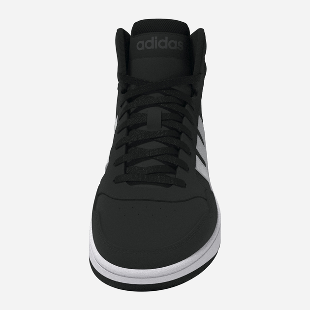 Trzewiki męskie adidas Hoops 3.0 Mid GW3020 45.5 (UK 10.5) Czarne (4065418428538) - obraz 6