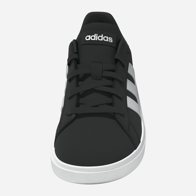 Підліткові кеди для хлопчика adidas Grand Court 2.0 K GW6503 38 (5UK) Чорні з білим (4065426177220) - зображення 5