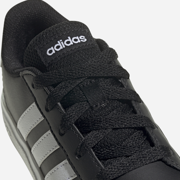 Підліткові кеди для хлопчика adidas Grand Court 2.0 K GW6503 38 (5UK) Чорні з білим (4065426177220) - зображення 19