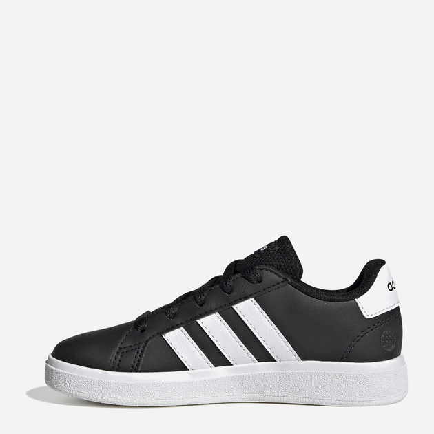Підліткові кеди для хлопчика adidas Grand Court 2.0 K GW6503 40 (UK 6.5) Чорні з білим (4065426180961) - зображення 12