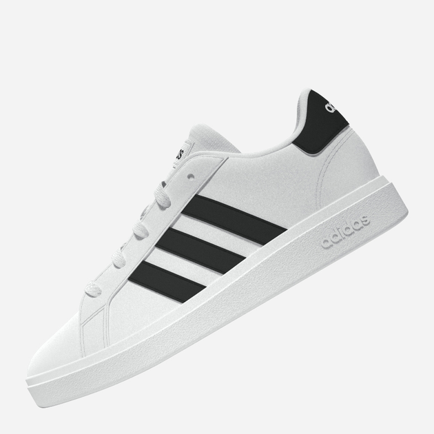 Підліткові кеди для хлопчика adidas Grand Court 2.0 K GW6511 36.5 (4UK) Білі (4065427859378) - зображення 6