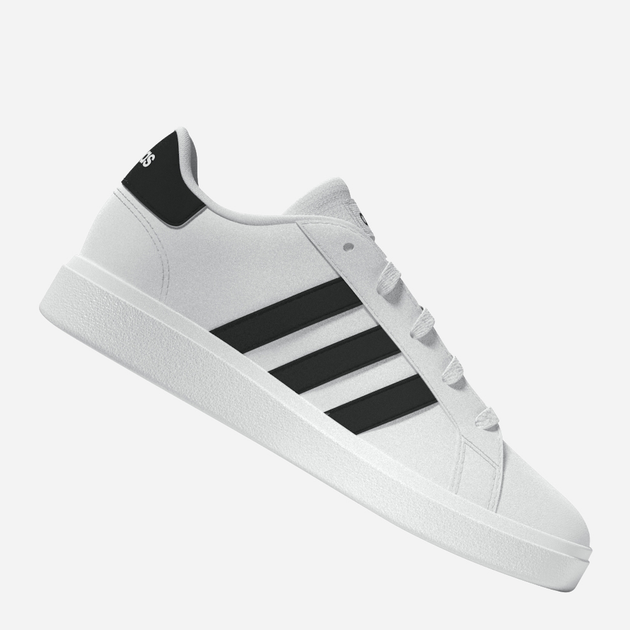 Підліткові кеди для хлопчика adidas Grand Court 2.0 K GW6511 37 (4.5UK) Білі (4065427859392) - зображення 10