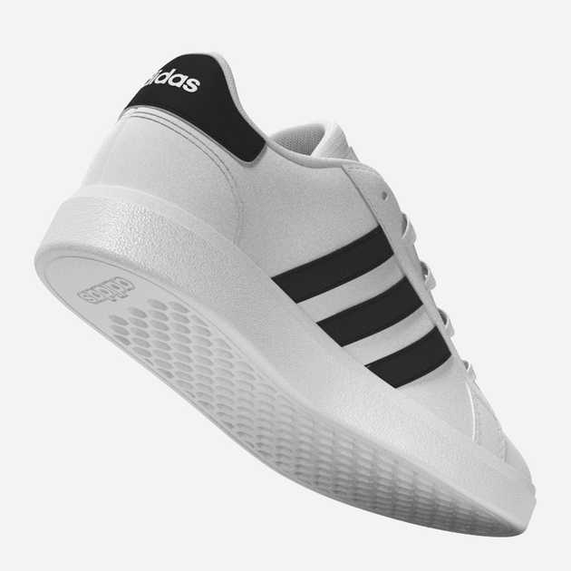 Підліткові кеди для хлопчика adidas Grand Court 2.0 K GW6511 40 (UK6.5) Білі (4065427859439) - зображення 11