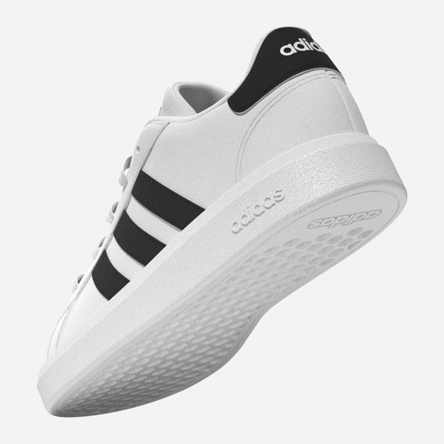 Підліткові кеди для хлопчика adidas Grand Court 2.0 K GW6511 40 (UK6.5) Білі (4065427859439) - зображення 13