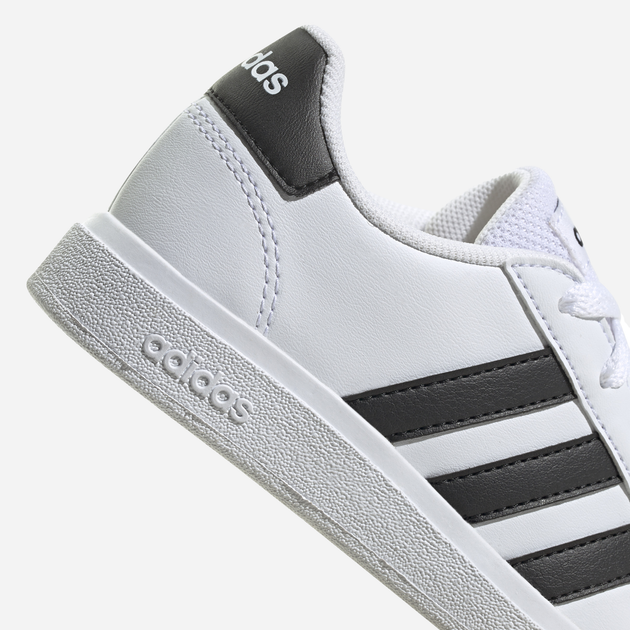 Підліткові кеди для хлопчика adidas Grand Court 2.0 K GW6511 37 (4.5UK) Білі (4065427859392) - зображення 16