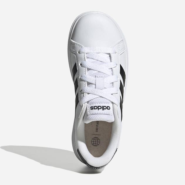 Підліткові кеди для хлопчика adidas Grand Court 2.0 K GW6511 39 (UK6) Білі (4065427859415) - зображення 14