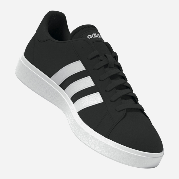 Sneakersy męskie do kostki adidas Grand Court Base 2.0 GW9251 46 (UK 11) Czarne (4065426721140) - obraz 9