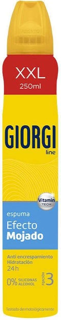 Пінка для волосся Giorgi Line Efecto Mojado Espuma Fijadora N3 250 мл (8411135006461) - зображення 1