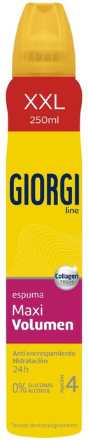 Пінка для волосся Giorgi Line Maxi-Volumen Espuma Fijadora N4 250 мл (8411135006478) - зображення 1
