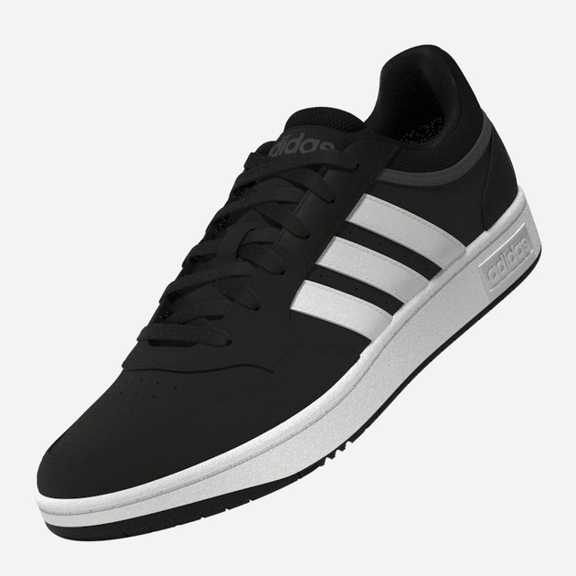 Sneakersy męskie do kostki adidas Hoops 3.0 GY5432 46 (UK 11) Czarne (4065418286329) - obraz 3