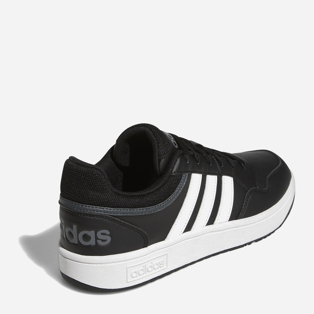 Чоловічі кеди низькі adidas Hoops 3.0 GY5432 43 (UK 10) Чорні (4065418286305) - зображення 14