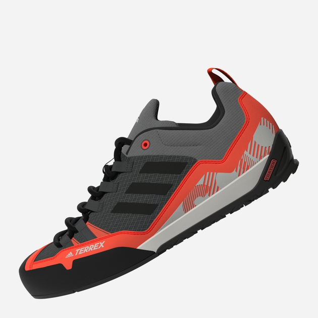 Чоловічі кросівки для туризму adidas Terrex Swift Solo 2 GZ0332 42.5 (UK 8.5) Сірі (4064055905044) - зображення 5