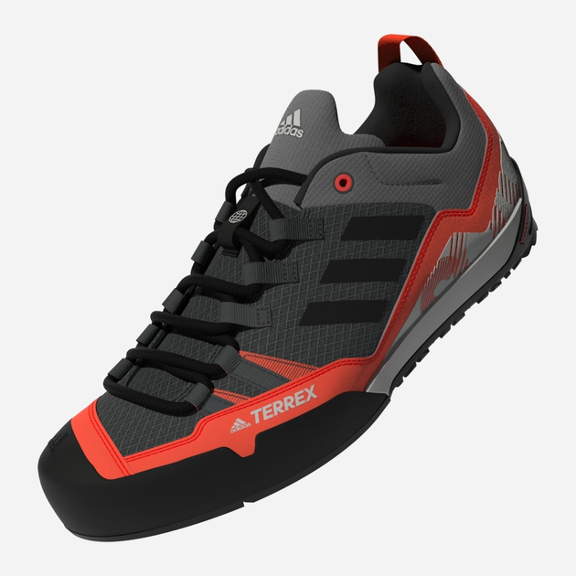Чоловічі кросівки для туризму adidas Terrex Swift Solo 2 GZ0332 42.5 (UK 8.5) Сірі (4064055905044) - зображення 6