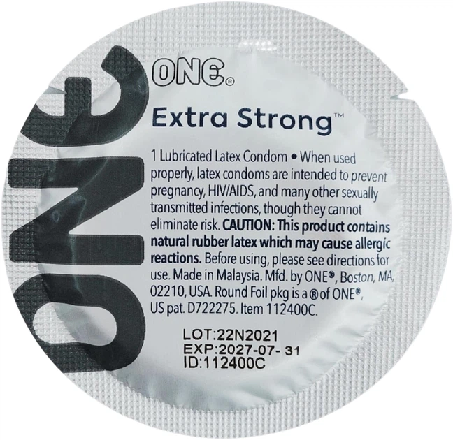 Презервативи One Extra Strong 1 шт (ROZ6400229313) - Фото 6 Презервативи One Extra Strong 1 шт (ROZ6400229313) - зображення 6