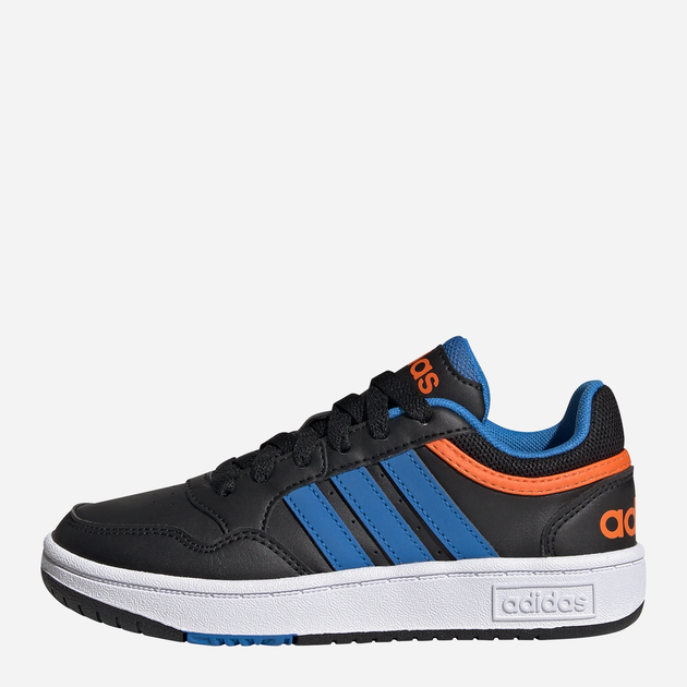 Підліткові кеди для хлопчика adidas Hoops 3.0 K GZ1937 36.5 Чорні (4065426079302) - зображення 3