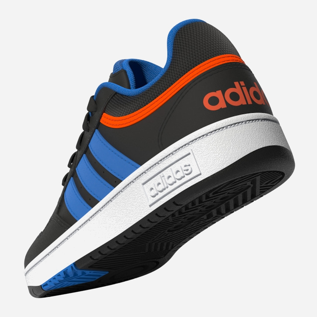 Підліткові кеди для хлопчика adidas Hoops 3.0 K GZ1937 36.5 Чорні (4065426079302) - зображення 11