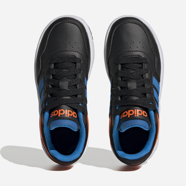 Підліткові кеди для хлопчика adidas Hoops 3.0 K GZ1937 38 Чорні (4065426079210) - зображення 12