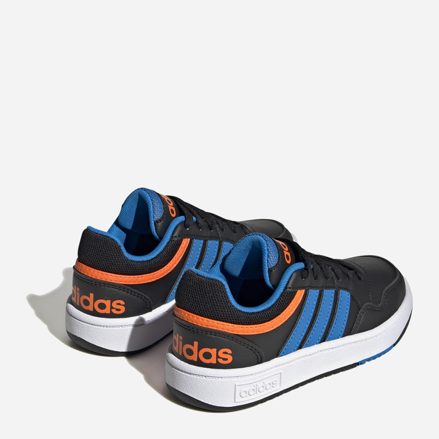 Підліткові кеди для хлопчика adidas Hoops 3.0 K GZ1937 38 Чорні (4065426079210) - зображення 16