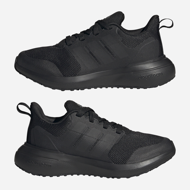 Підліткові кросівки для дівчинки adidas FortaRun 2.0 HP5431 40 (6.5UK) Чорні (4066748775842) - зображення 19