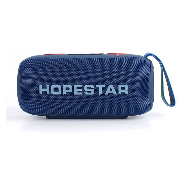 Портативная Беспроводная Bluetooth Колонка Hopestar H49 |BT5.0, 10 Вт, TWS, AUX/TF/USB, 6h, IP5X| Cиний - изображение 7